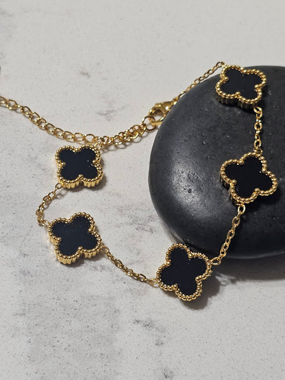 Signature Clover Bracelet – Luxury Color Variants