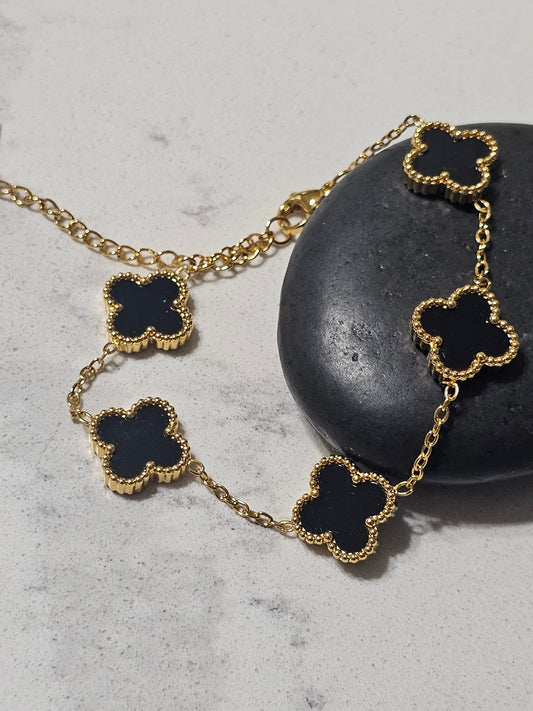 Signature Clover Bracelet – Luxury Color Variants