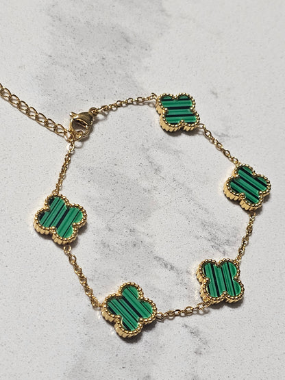 Signature Clover Bracelet – Luxury Color Variants