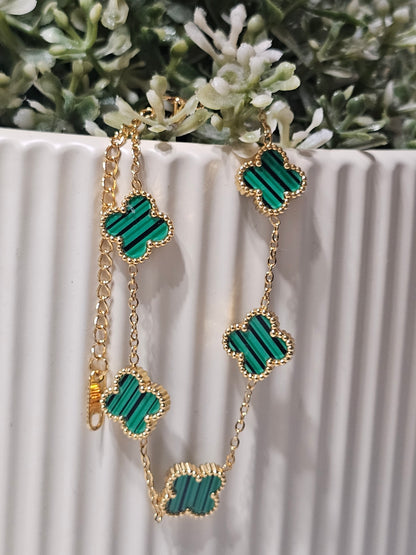 Signature Clover Bracelet – Luxury Color Variants
