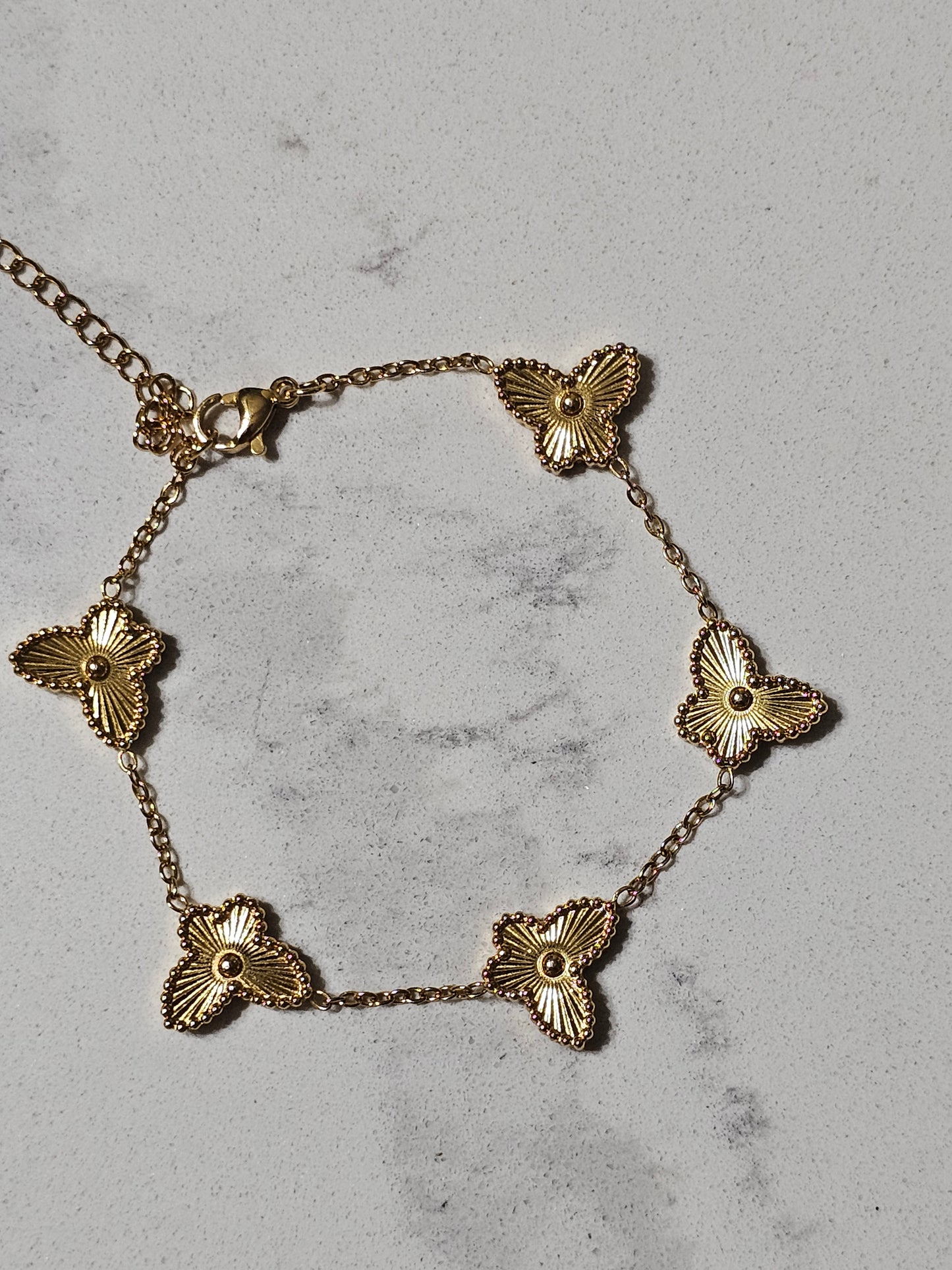 Butterfly Charm Bracelet – Elegant Luxury-Inspired Bracelet for Women