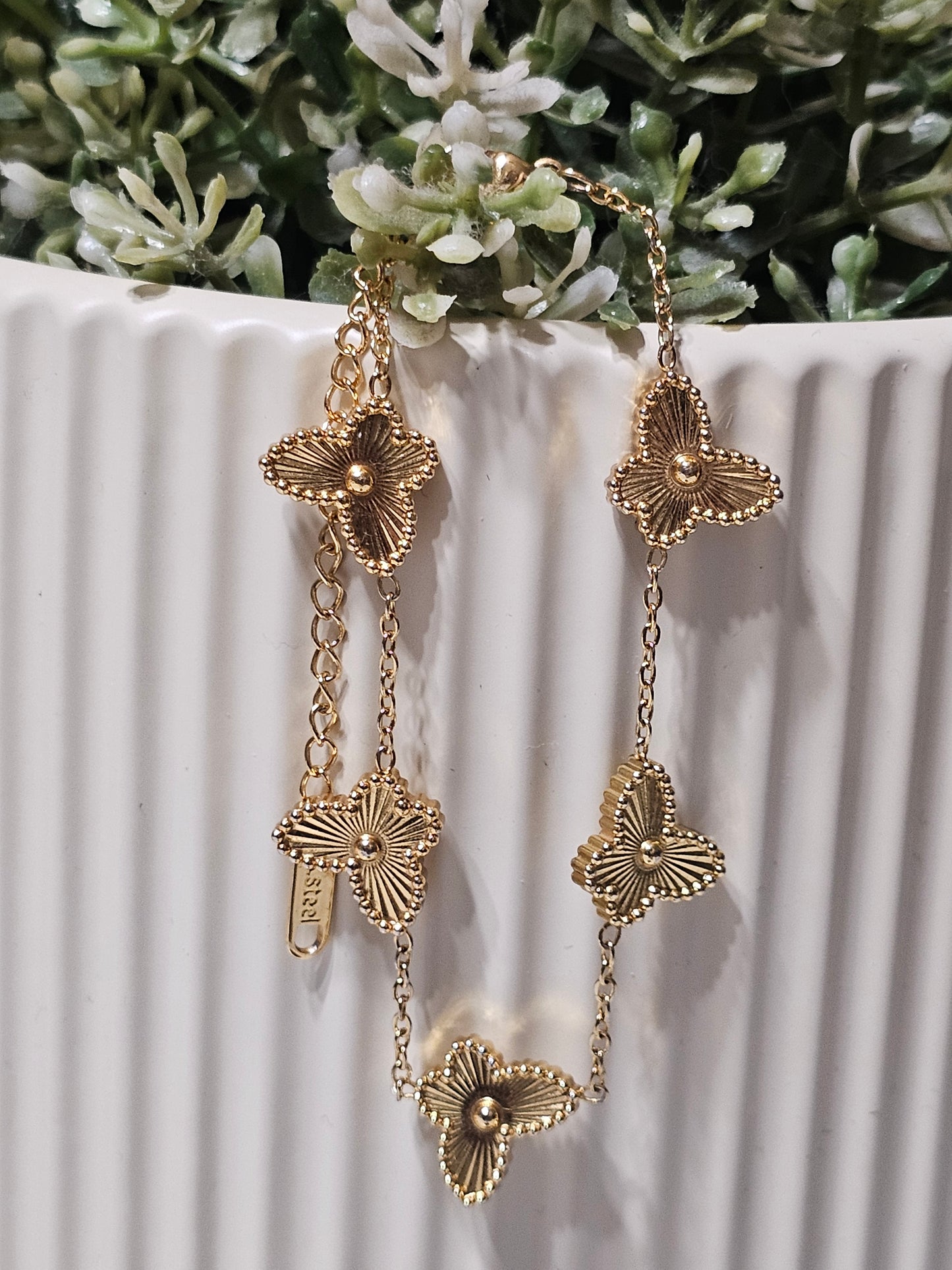 Butterfly Charm Bracelet – Elegant Luxury-Inspired Bracelet for Women