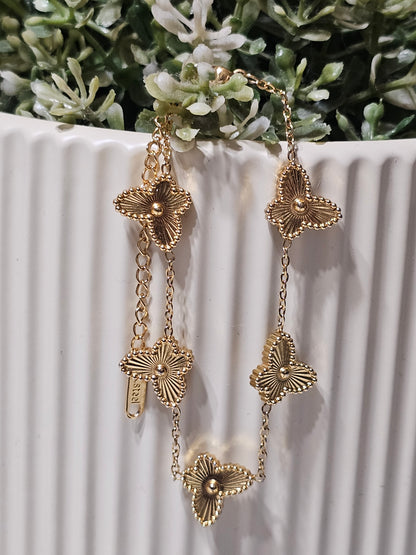 Butterfly Charm Bracelet – Elegant Luxury-Inspired Bracelet for Women
